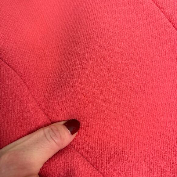 J. Crew Double Cloth Manifattura di Carmignano Wool Blend Lady Day Coat Pink 2 - Picture 13 of 16